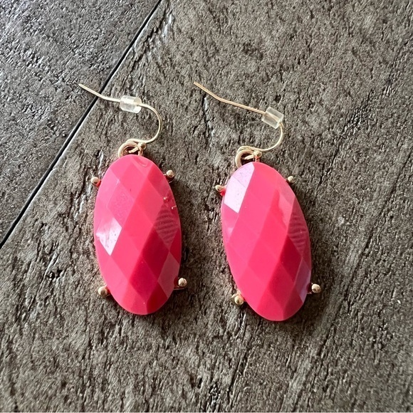Jewelry - Pink and Gold Earrings